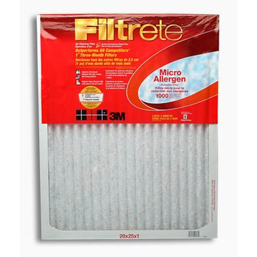 3M Filtrete 20x25 Micro Allergen Reduction Filter