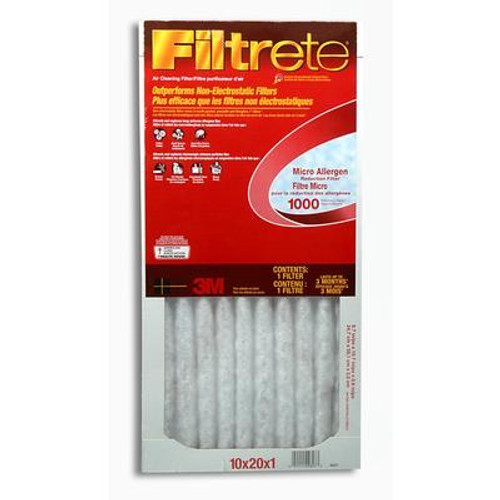 3M Filtrete 10x20 Micro Allergen Reduction Filter