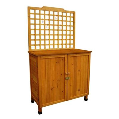 Potting Table With Storage