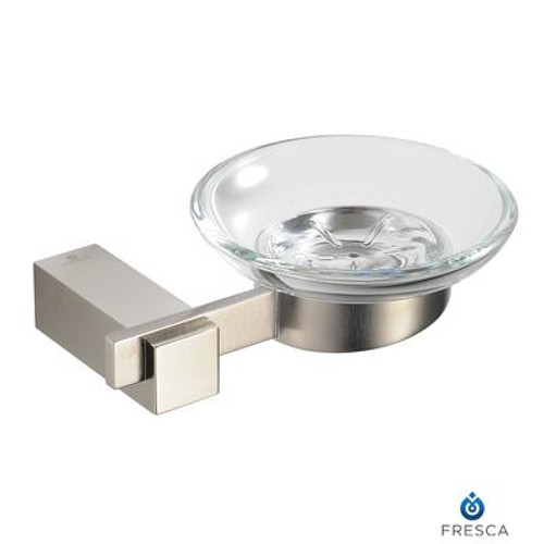 Ellite Soap Dish - Brushed Nickel