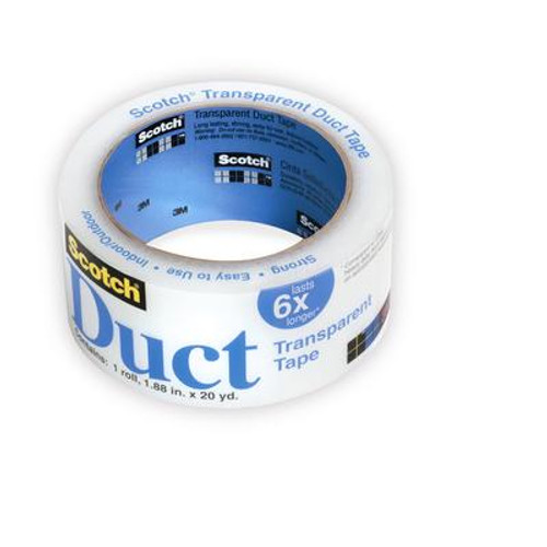 3M Scotch 2120 Transparent Duct Tape