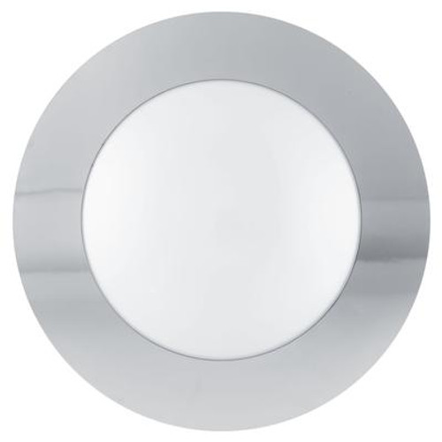 Palmera Ceiling Light Chrome Glass with Opal Frosted Glass