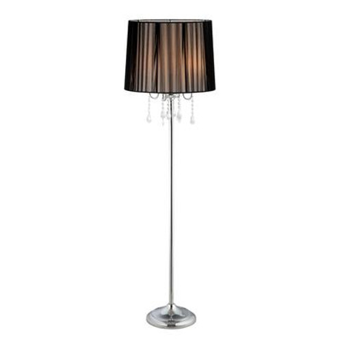 LOGAN Chrome Floor Lamp