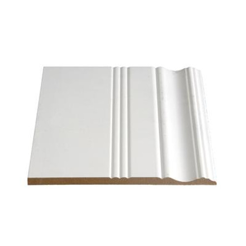 Primed Fibreboard Colonial Base 3/8 In. x 7-3/8 In. (Price per linear foot)