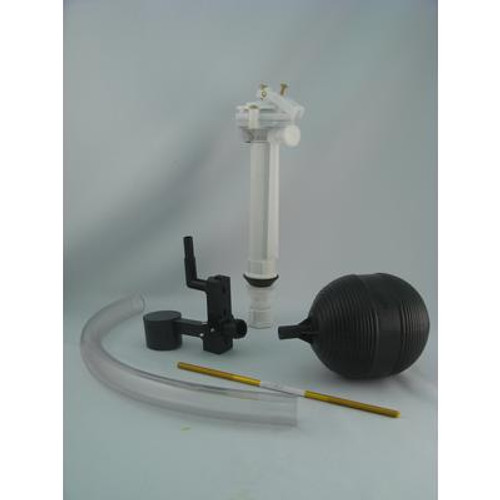 Replacement for Kohler Ballcock Assembly with Front Rim Diverter Valve and Tube