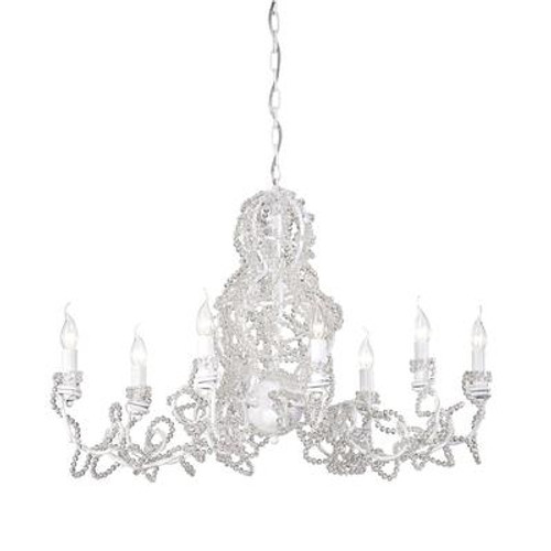 Fantasia Collection 8 Light Clear Chandelier