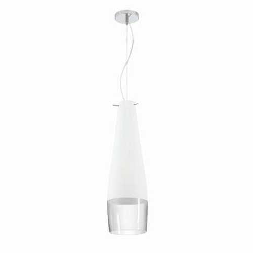 Frossia Collection 1 Light Large Chrome Pendant