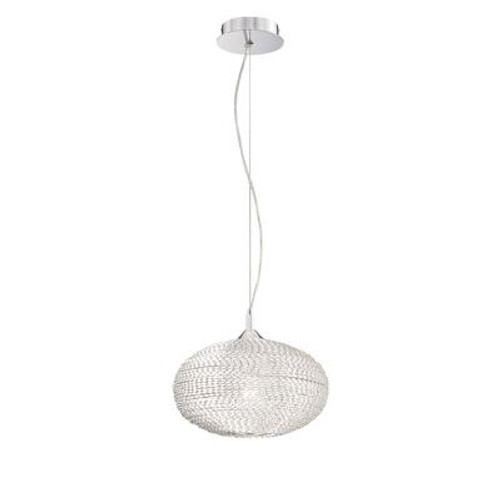 Otra Collection 1 Light Silver Pendant