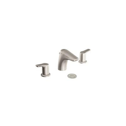 Method Two Handle Low Arc Lavatory Faucet Trim Kit in Brushed Nickel