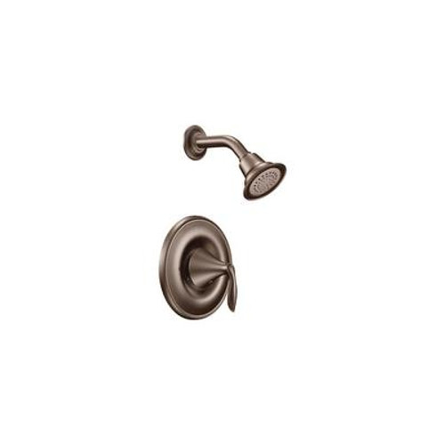 Eva 1-Handle Posi-Temp Shower Only Trim Kit with Eco Performance Showerhead in Oil Rubbed Bronze