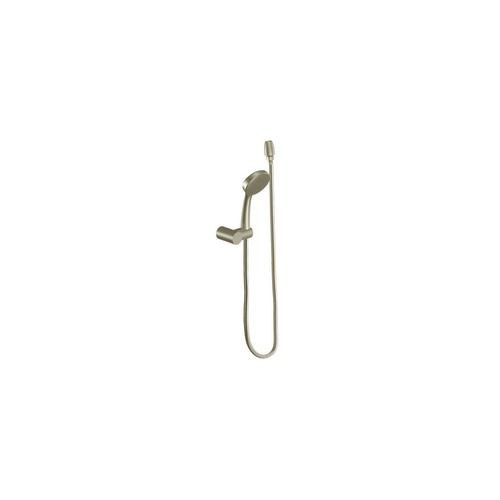 Single Function Handheld Shower with Wall Bracket in Brushed Nickel