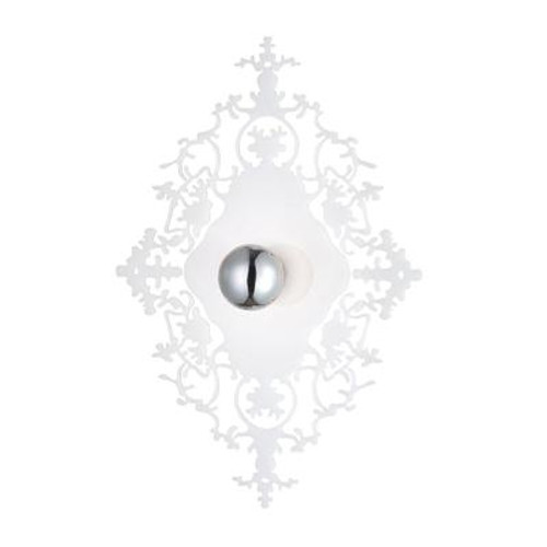 Royal Collection 1 Light Milky White Wall Sconce