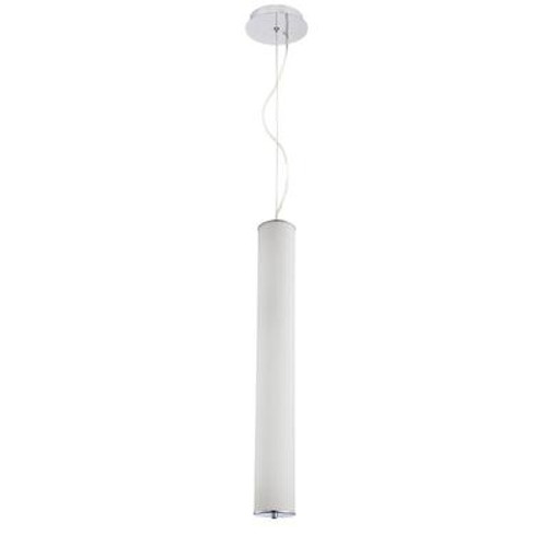 Tubo Collection 3 Light Large Chrome Pendant