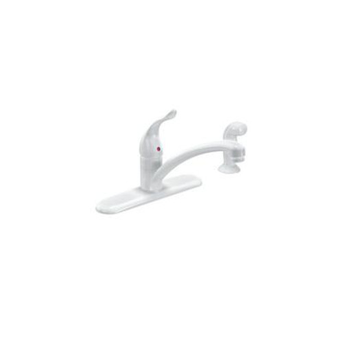 Chateau 1-Handle Kitchen Faucet in Glacier