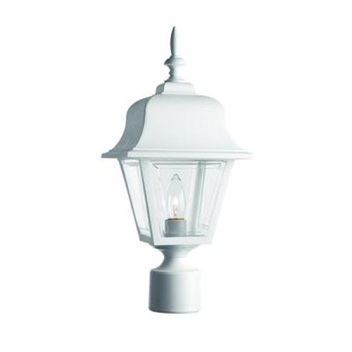 1-light White Post Lantern