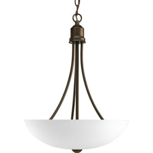 Gather Collection Antique Bronze 2-light Foyer Pendant