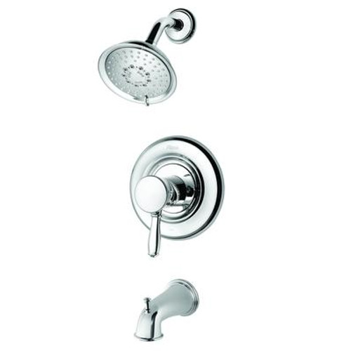 Universal Tub and Shower Traditional Chrome