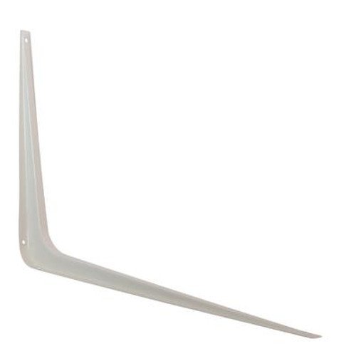 10 Inch X12 Inch  White Shelf Bracket