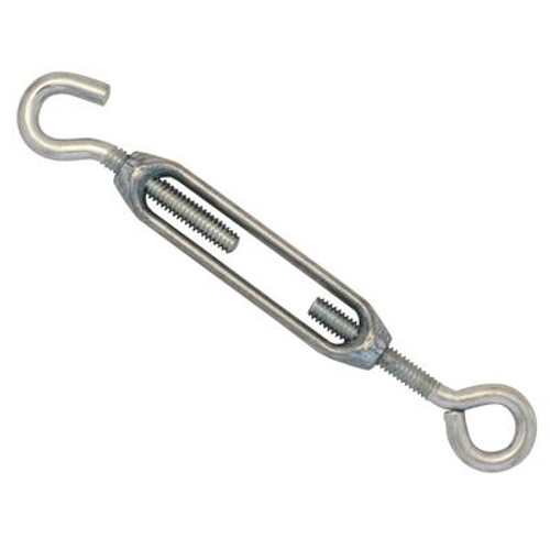 6-1/2 Inch  Zinc Eye/Hook Turnbuckle