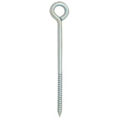 3/8 Inch  X 8 Inch  Zinc Lag Screw Eye