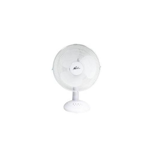 12 Inch Desk Fan - White