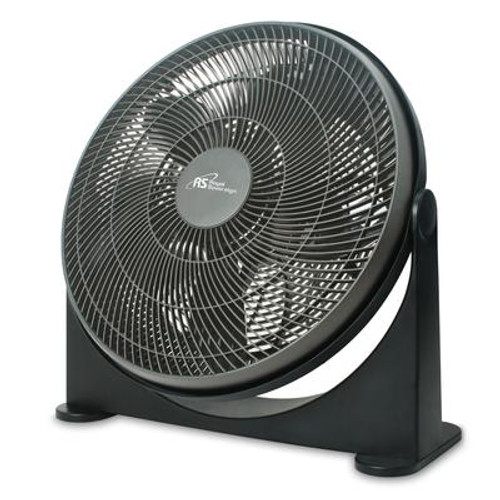 20 Inch High Velocity Air Circulator - Grey/Black