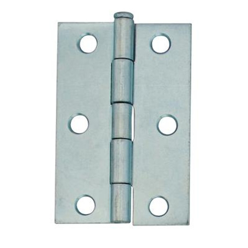 2-1/2 Inch  Zinc Narrow Hinge Loose Pin 2pk