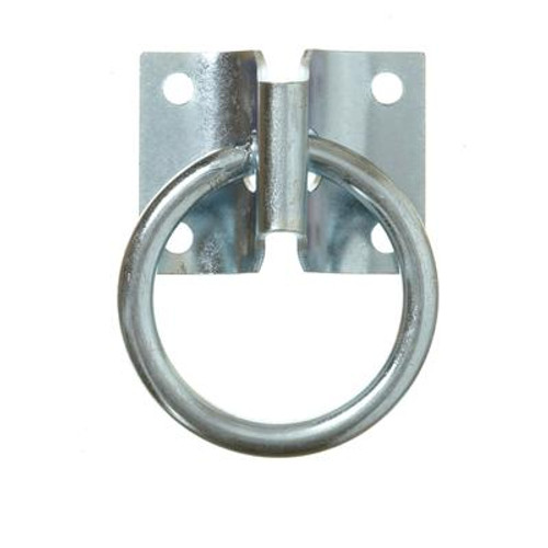 2 Inch  Zinc Hitching Ring W/Plate