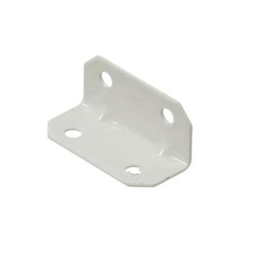 3/4 Inch X1-3/4 Inch  White Furniture Brace 4pk