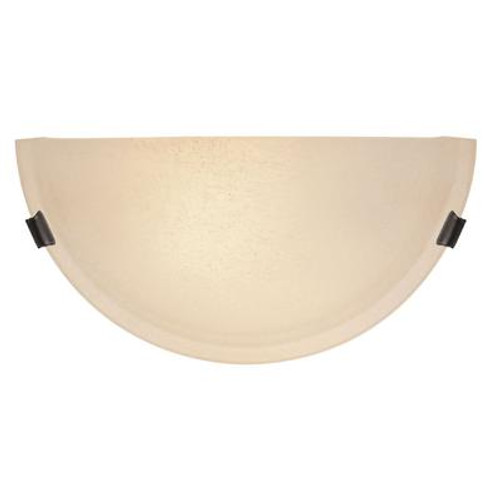 Providence 1 Light Bronze Incandescent Wall Sconce with Honey Alabaster Glass