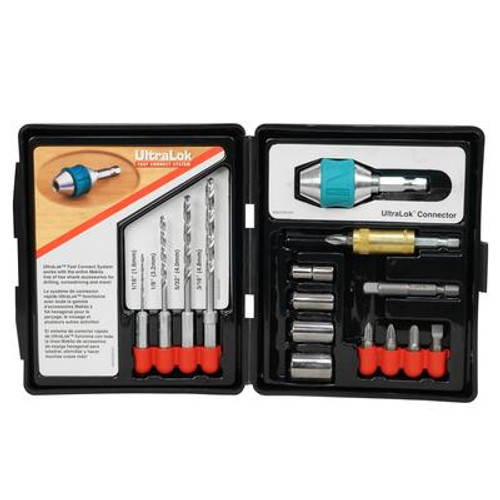 Ultra Lock Drill Set - 15 pieces