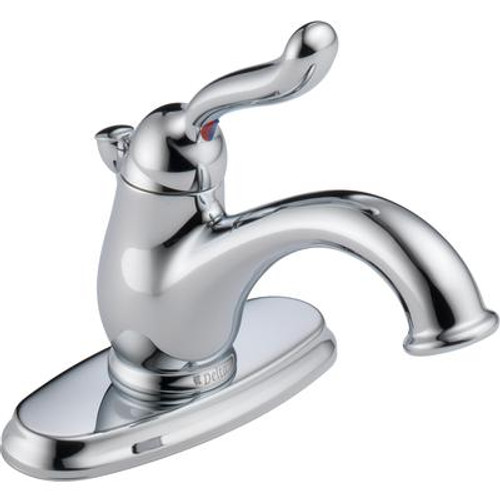 Leland 4 Inch Single-Handle Low-Arc Bathroom Faucet in Chrome