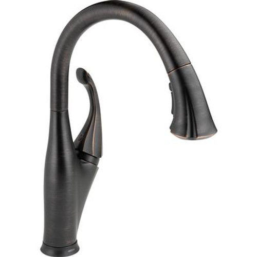 Addison Single-Handle Pull-Down Sprayer Kitchen Faucet in Venetian Bronze with Touch2O Technology and MagnaTite Docking