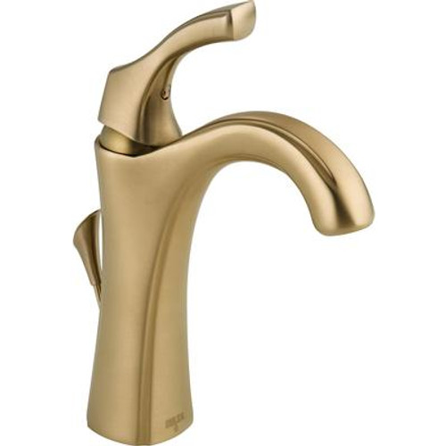Addison Single Hole 1-Handle High-Arc Bathroom Faucet in Champagne Bronze