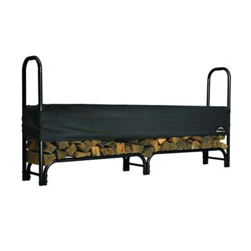 Firewood Rack with Cover - 8 Feet