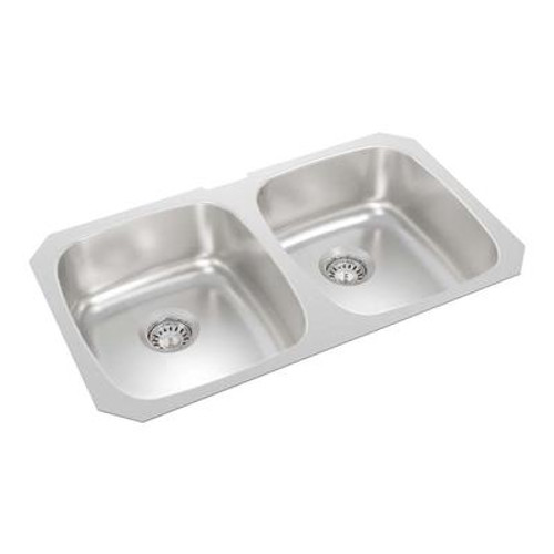 Double Bowl Undermount - 31 Inch x 18 Inch x 8 Inch deep