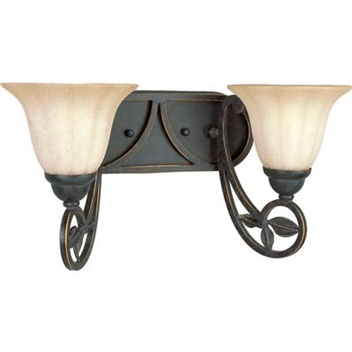 Le Jardin Collection Espresso 2-light Wall Sconce