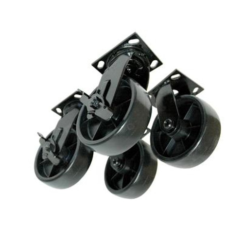 Heavy Duty Caster Set for Job Site Boxes