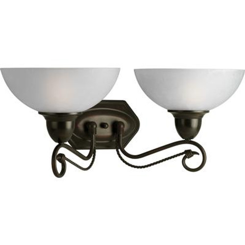 Pavilion Collection Antique Bronze 2-light Wall Bracket