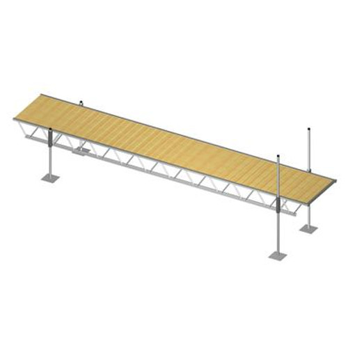 Modular Truss Dock 24 Feet x 4 Feet