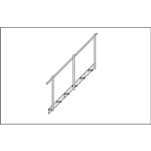 Aluminum Dock Stairs Extension &#150; 4 Steps