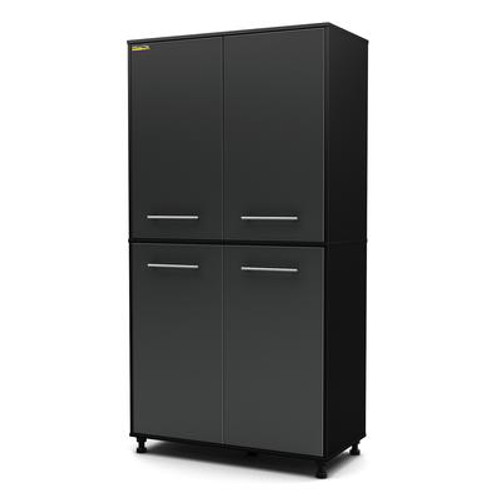Karbon Storage Cabinet Pure Black & Charcoal