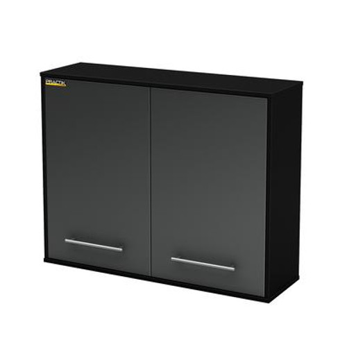 Karbon Wall Mounted Cabinet Pure Black & Charcoal