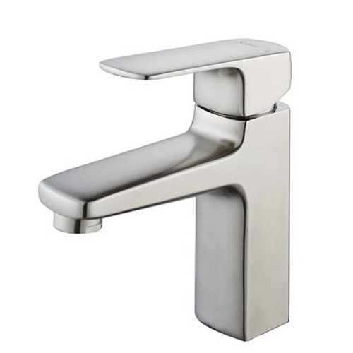 Virtus Single Lever Basin Faucet Brushed Nickel