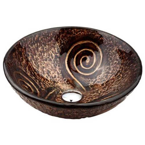 Luna Glass Vessel Sink