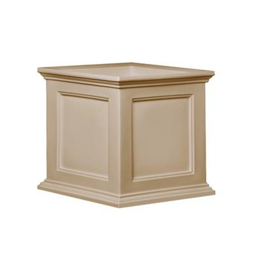 20 In. Square Farifield Patio Planter in Clay