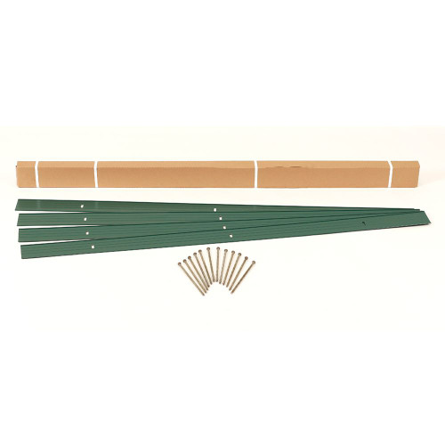 EZ Edge Aluminum 24 Feet Landscape Edging Project Kit (GREEN)