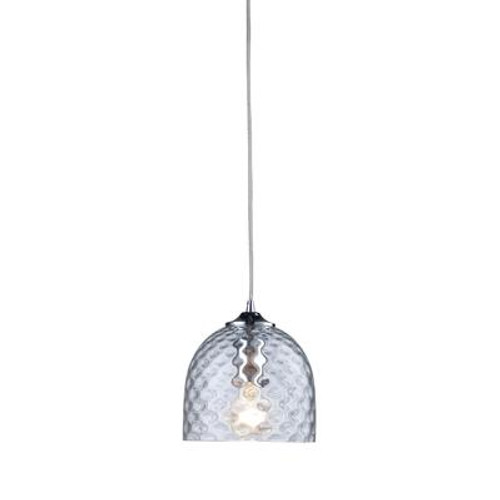 1-Light Ceiling Satin Nickel Pendant