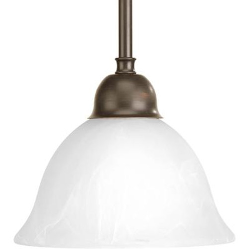 Avalon Collection 1 Light Antique Bronze Fluorescent Mini-Pendant