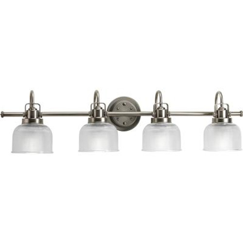 Archie Collection 4 Light Antique Nickel Bath Light